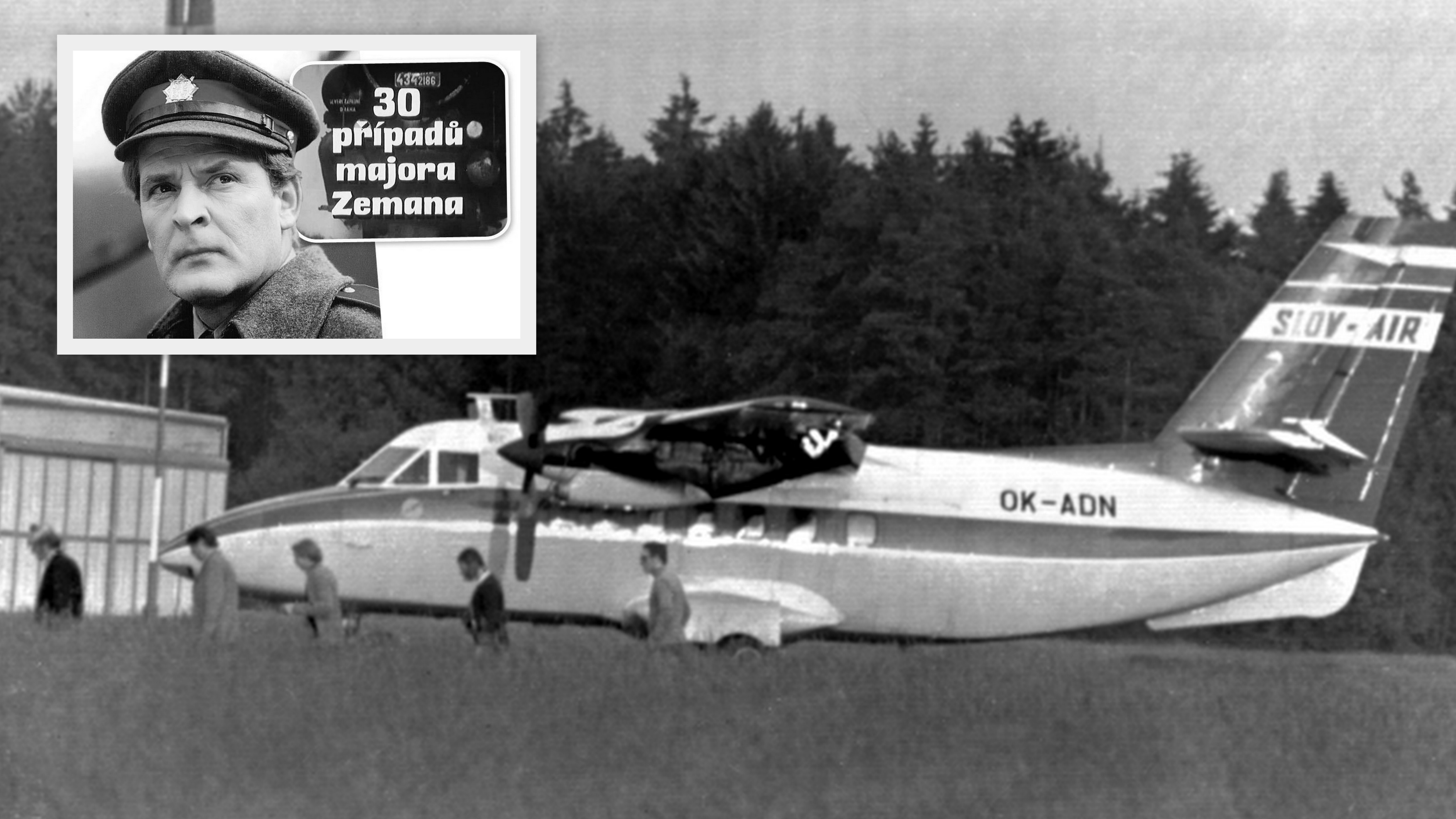 Únos lietadla_1972_Major Zeman_koláž obrázkov